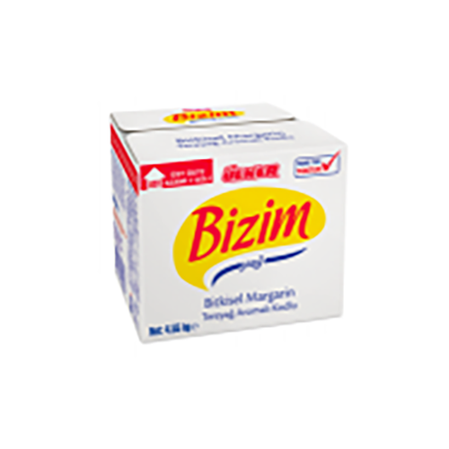 Bizim Buttery Taste Margarine 4.55 Kg