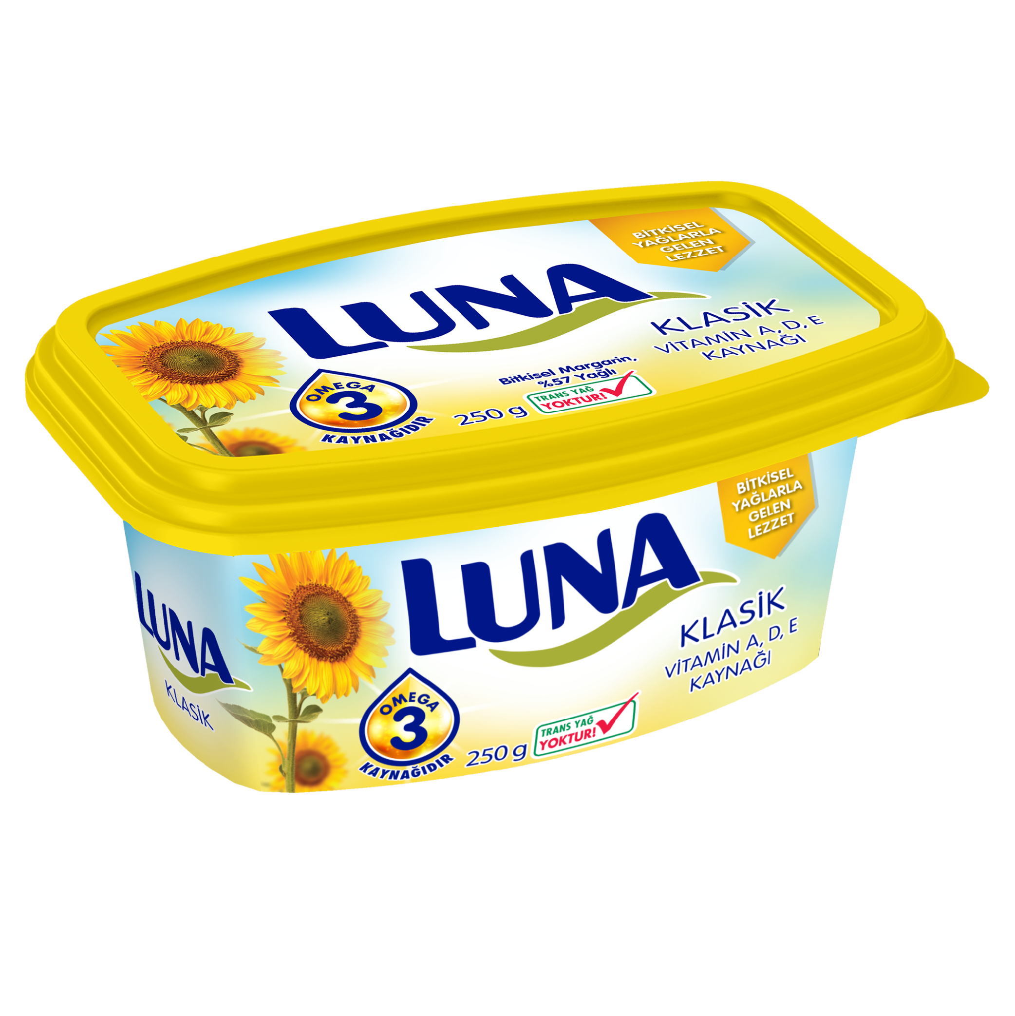 Luna regular tub 250g
