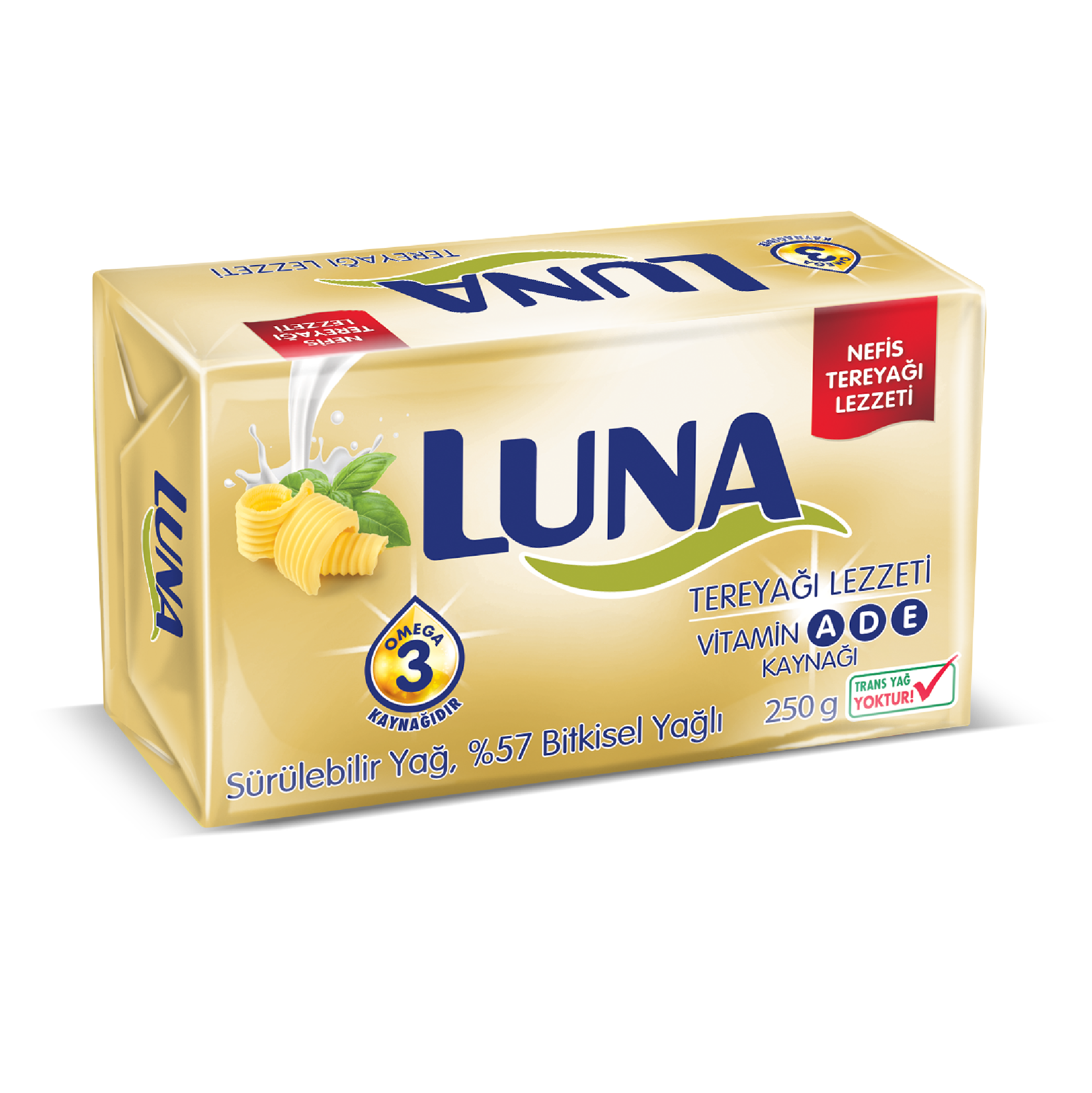 Luna brick with butter taste 250g 