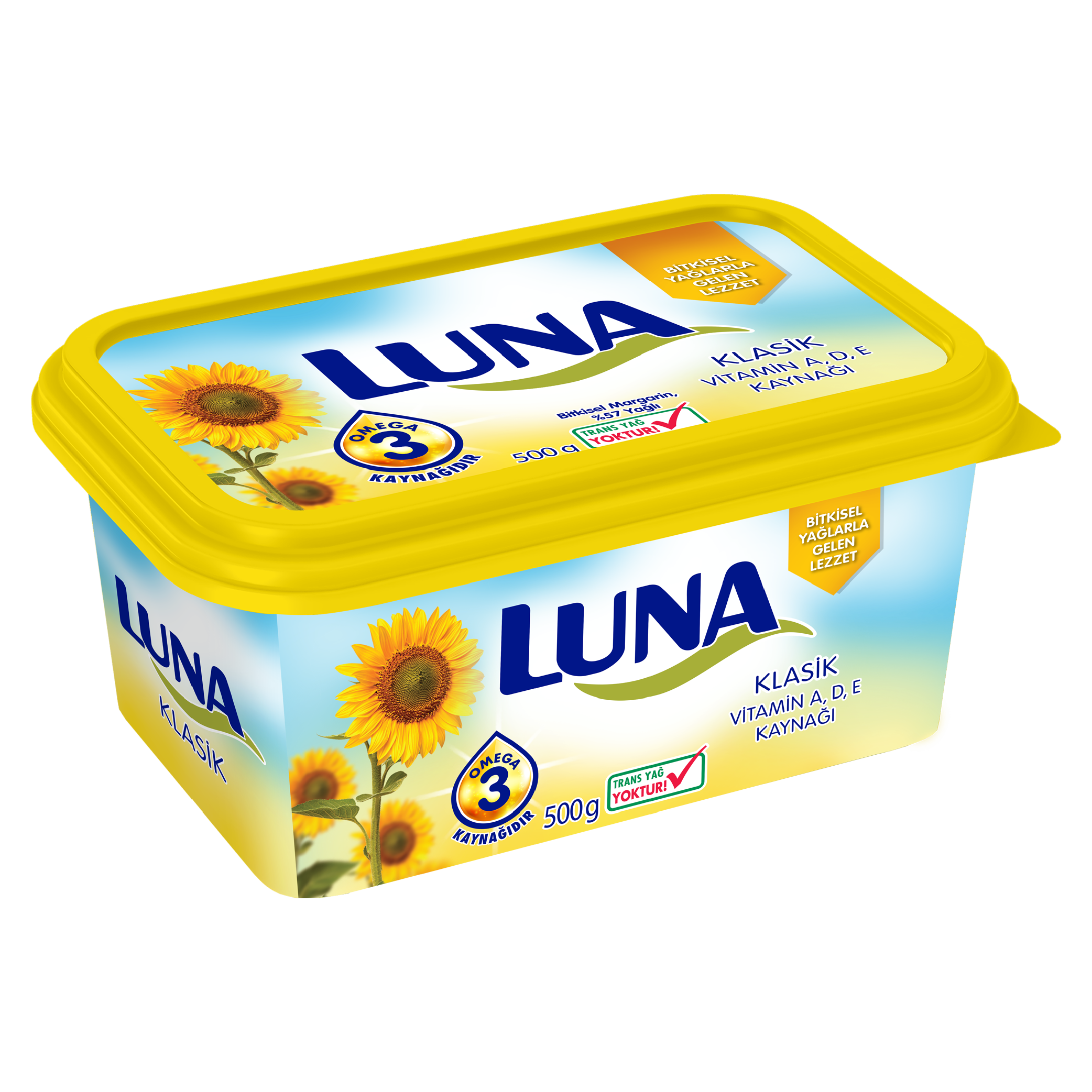 Luna regular tub 500g