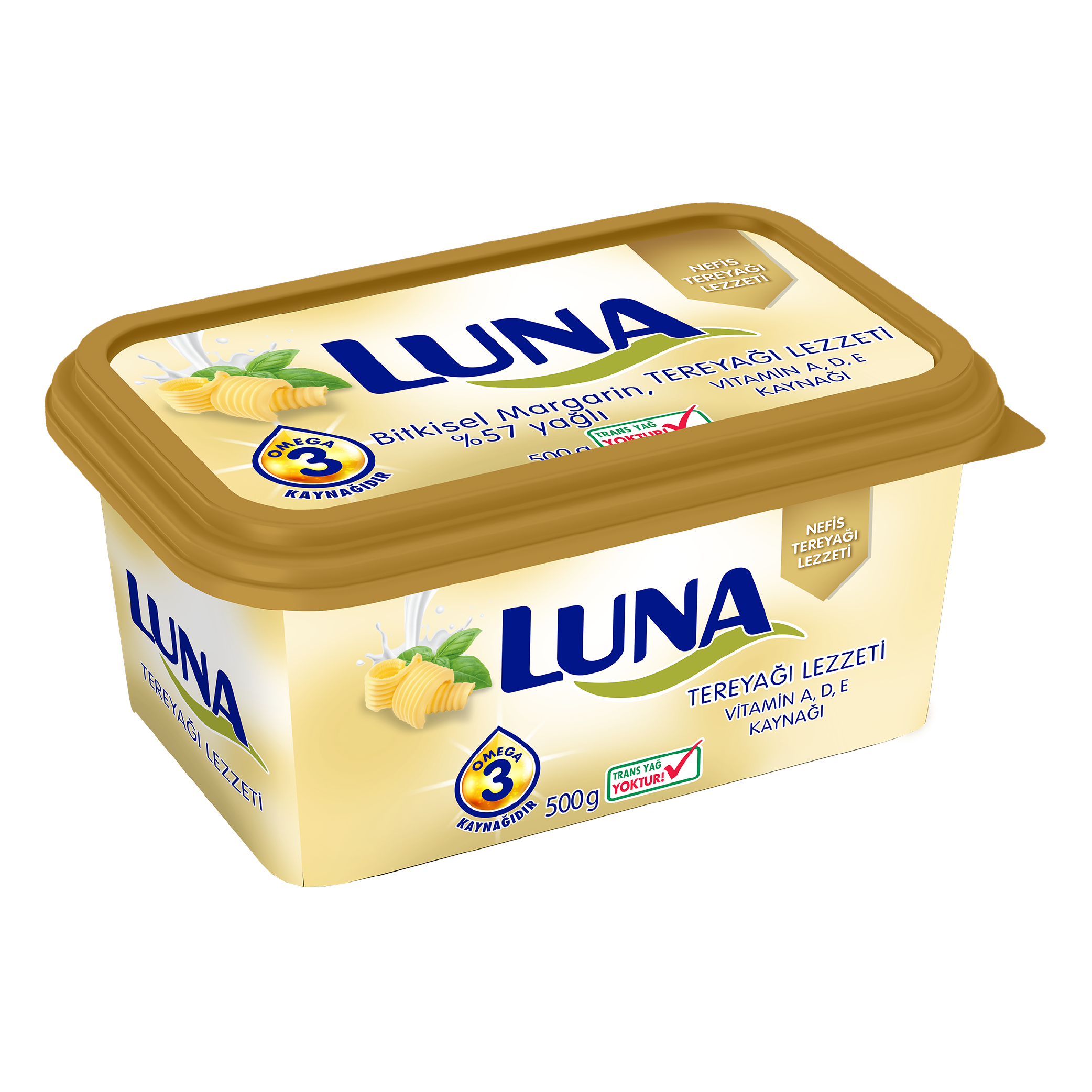 Luna tub with butter taste 500g
