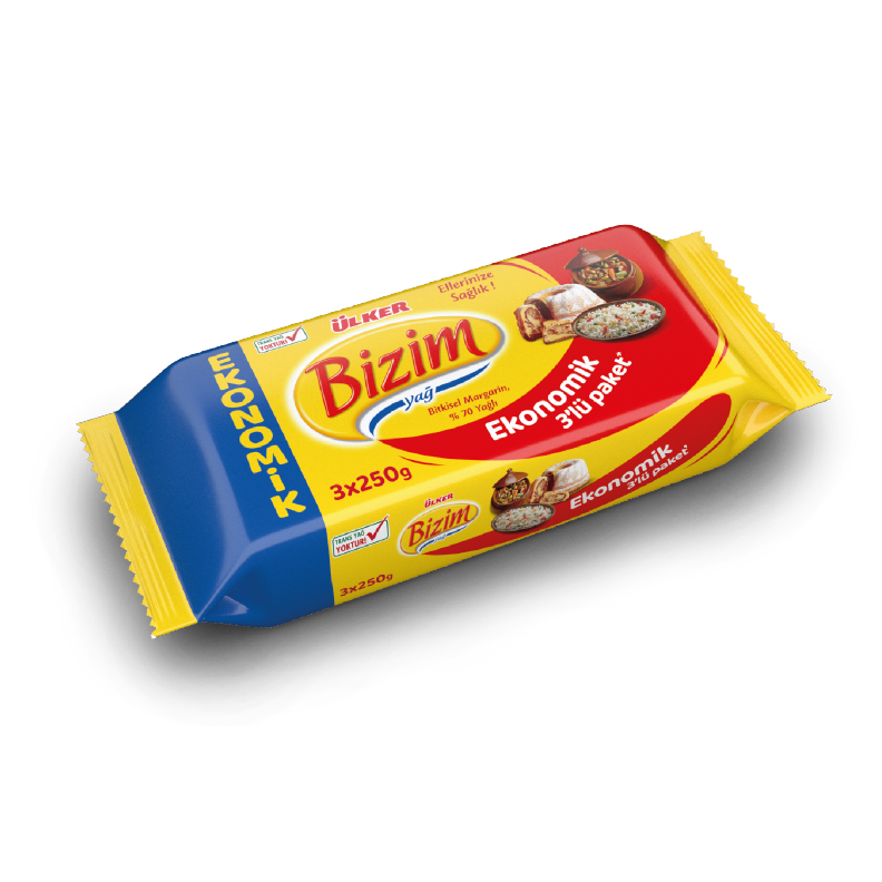 Bizim Yağ Klasik Paket 250 g X 3