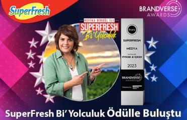 SuperFresh Bi’ Yolculuk Ödülle Buluştu!