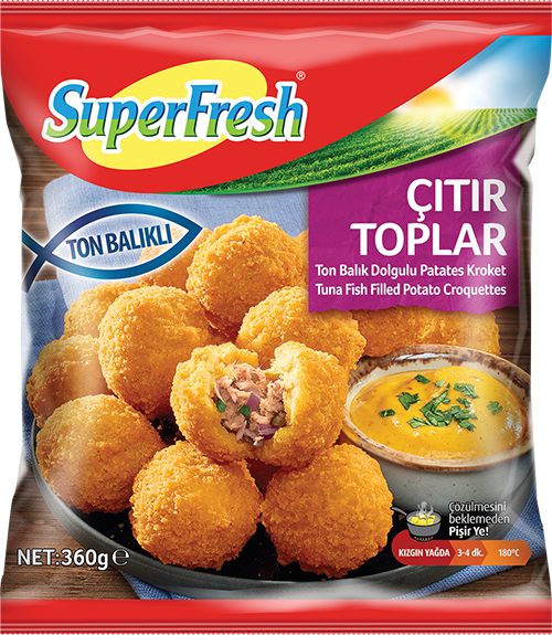 CRISPY BALLS WITH TUNA FILLING 