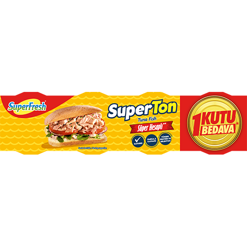 SUPERTON TON BALIĞI (4X75G)