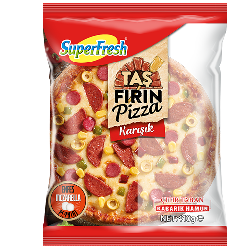 SUPERFRESH TAŞ FIRIN PİZZA KARIŞIK  