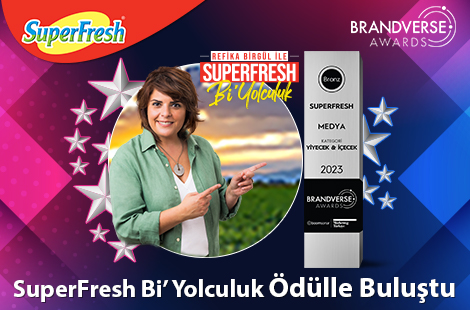 SuperFresh Bi’ Yolculuk Ödülle Buluştu!