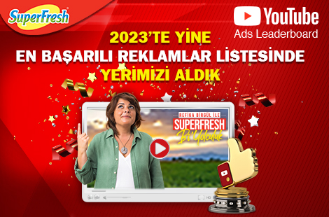 SuperFresh Bi’ Yolculuk, 2023’te Yine En Başarılı Reklamlar Listesinde Yerini Aldı! 