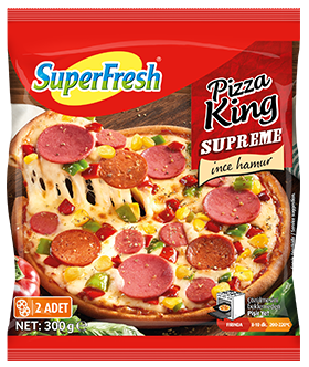 SUPERFRESH PİZZA KİNG SUPREME İNCE HAMUR